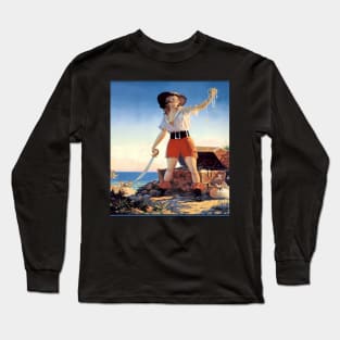 The Treasure Princess, painting Long Sleeve T-Shirt